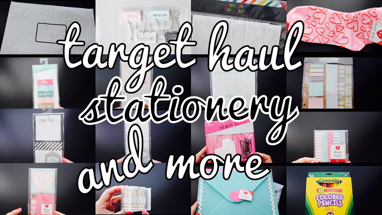 Target Haul: Stationery + More