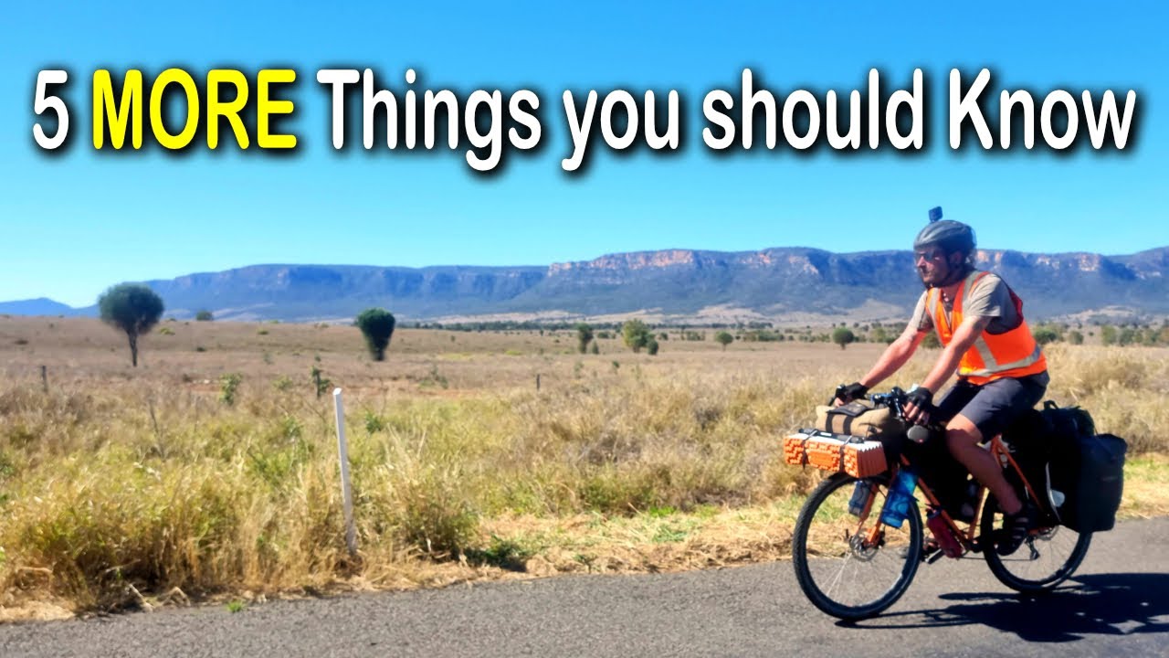 5 MORE Australian Bike Touring Tips
