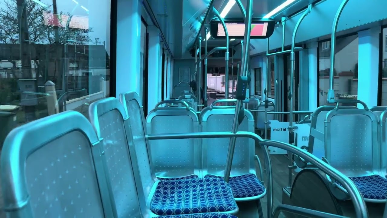TAO A bord du irizar ie tram 12 n°8012 ligne 12 direction Gare des Aubrais