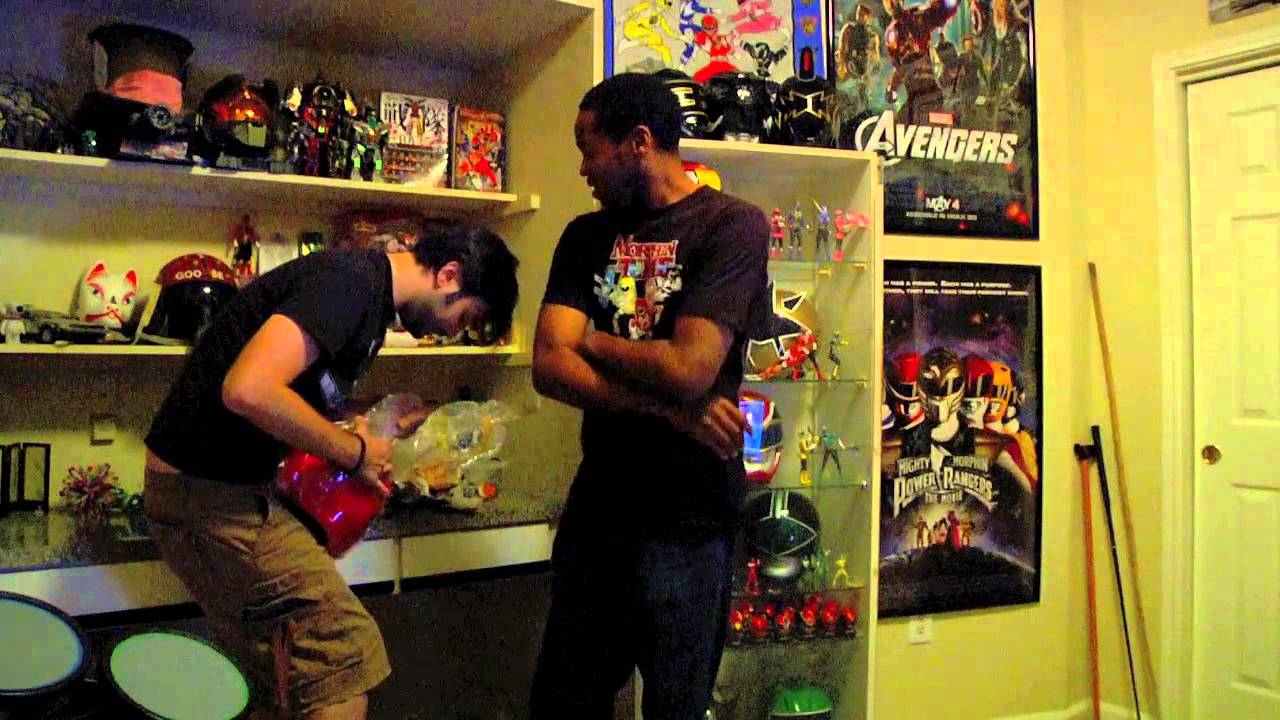 Power Ranger Red Lost Galaxy Helmet Unboxing Review