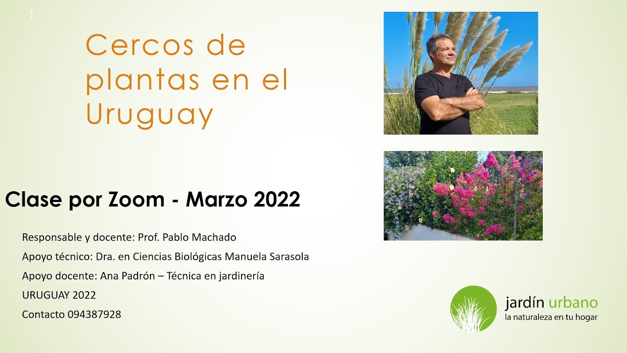 Cercos de plantas - Clase abierta