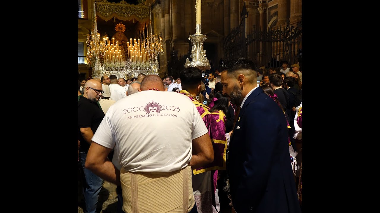 VIRGEN DE LA TRINIDAD-XXV ANIVERSARIO CORONACION CANONICA-PLAZA DEL OBISPO