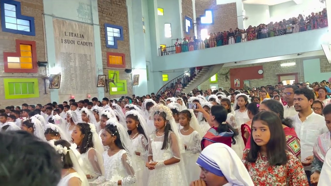 Holy communion RC church Doranda Ranchi