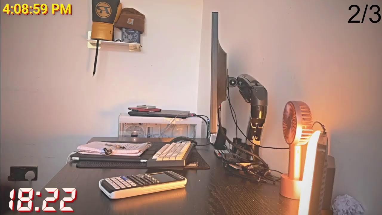 Study with me 3 hours