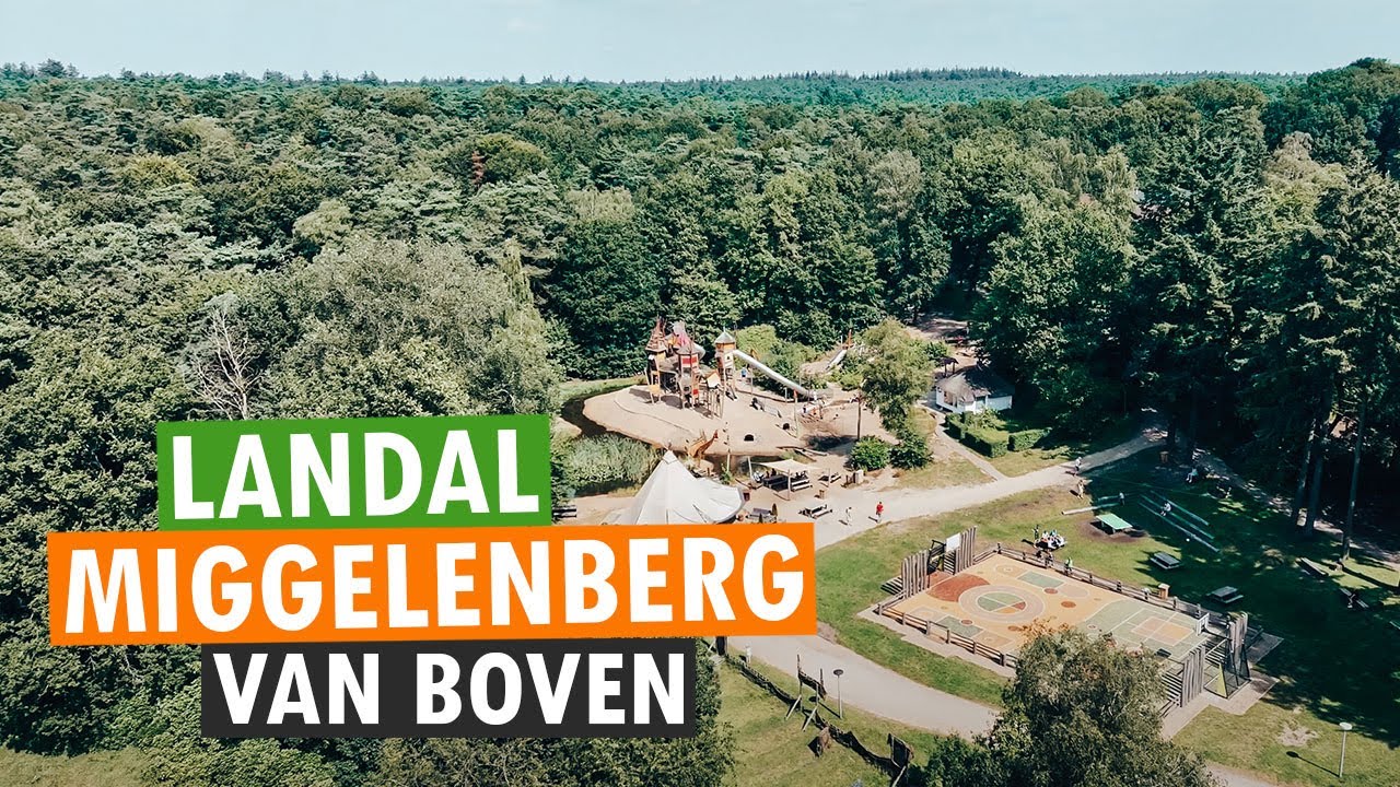 LANDAL MIGGELENBERG 🌳🐿 VAN BOVEN | DRONE 🚁 | 4K | PARKVAKANTIES 💚