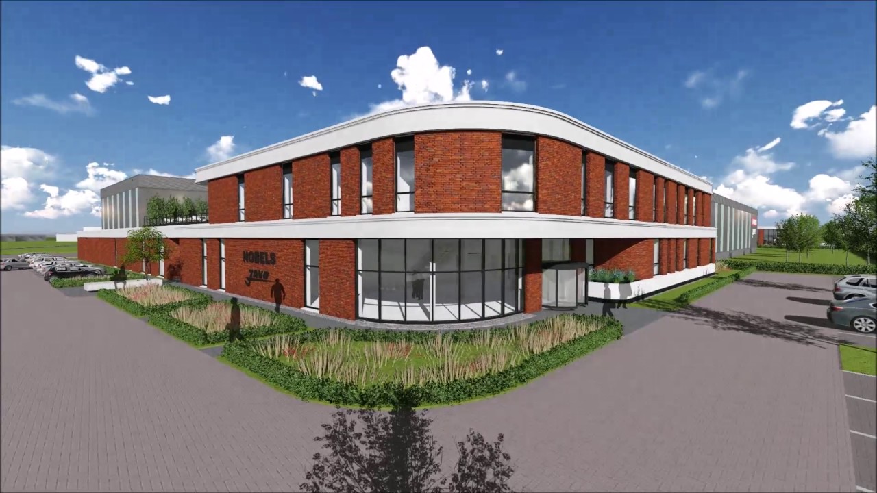 Impressie nieuwbouw Nobels/Javo/Agro Techniek Holland/Javo International