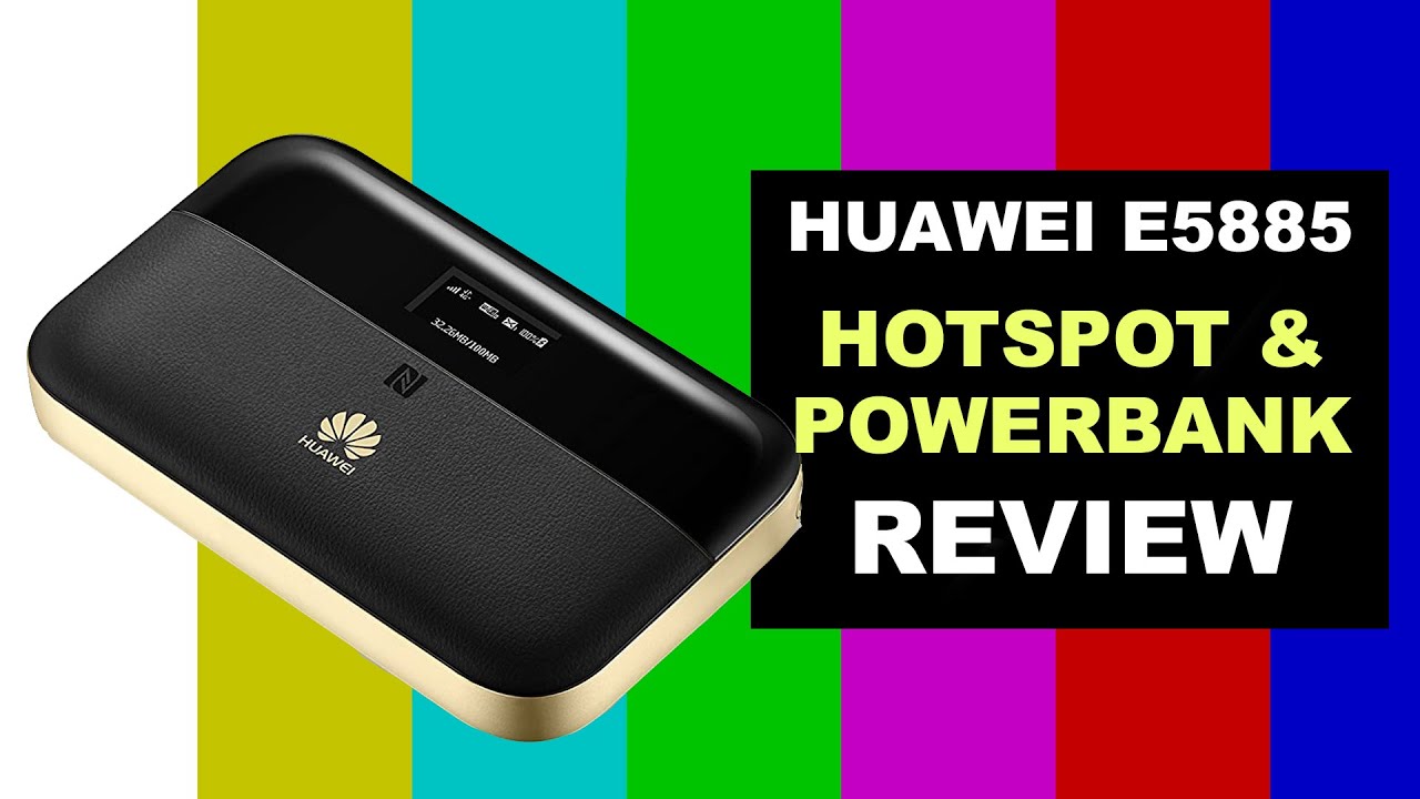 Обзор аккумулятора и внешнего аккумулятора Huawei E5885 CAT6/ 4G+ с точкой доступа WiFi емкостью ...