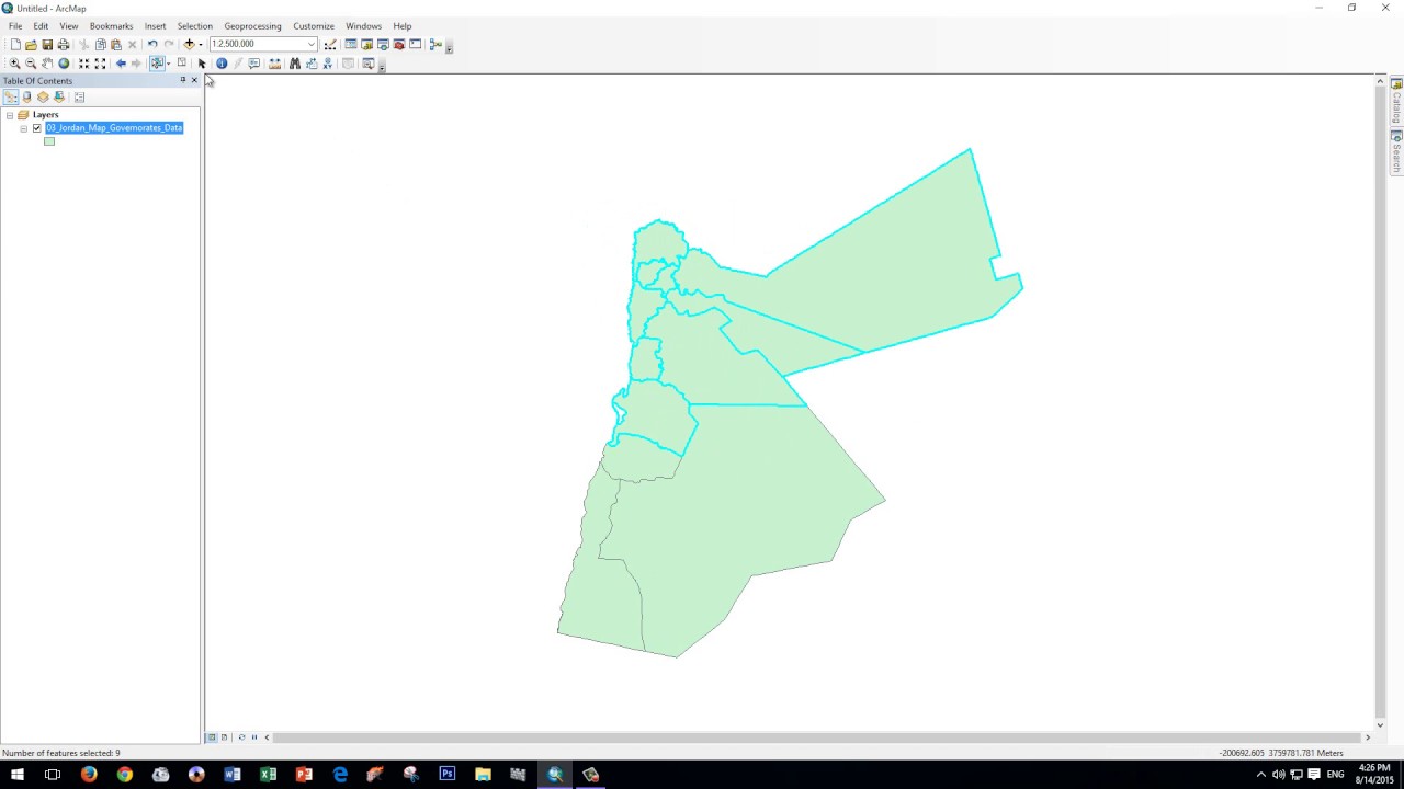 Introduction to ArcGIS مقدمة عامة عن البرنامج