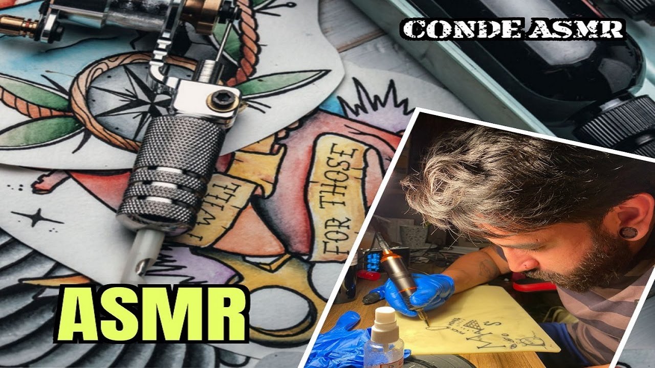 #ASMR ¿Qué comprar para aprender a tatuar? - Conde ASMR