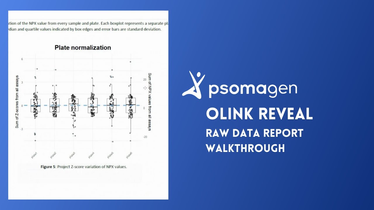 Olink Reveal Raw Data Report Walkthrough