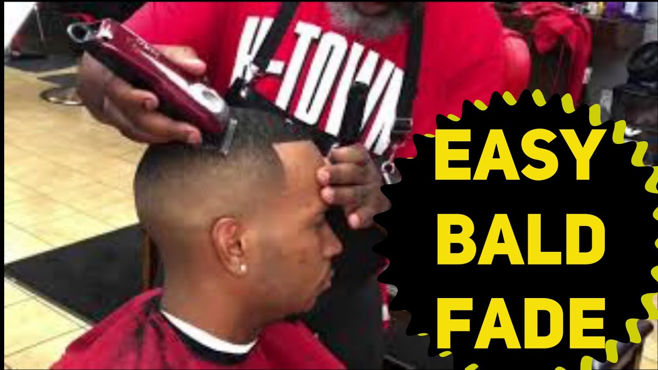 EASY BALD FADE HAIRCUT FOR MEN. NO GAURDS. BEGINNERS TUTORIAL.