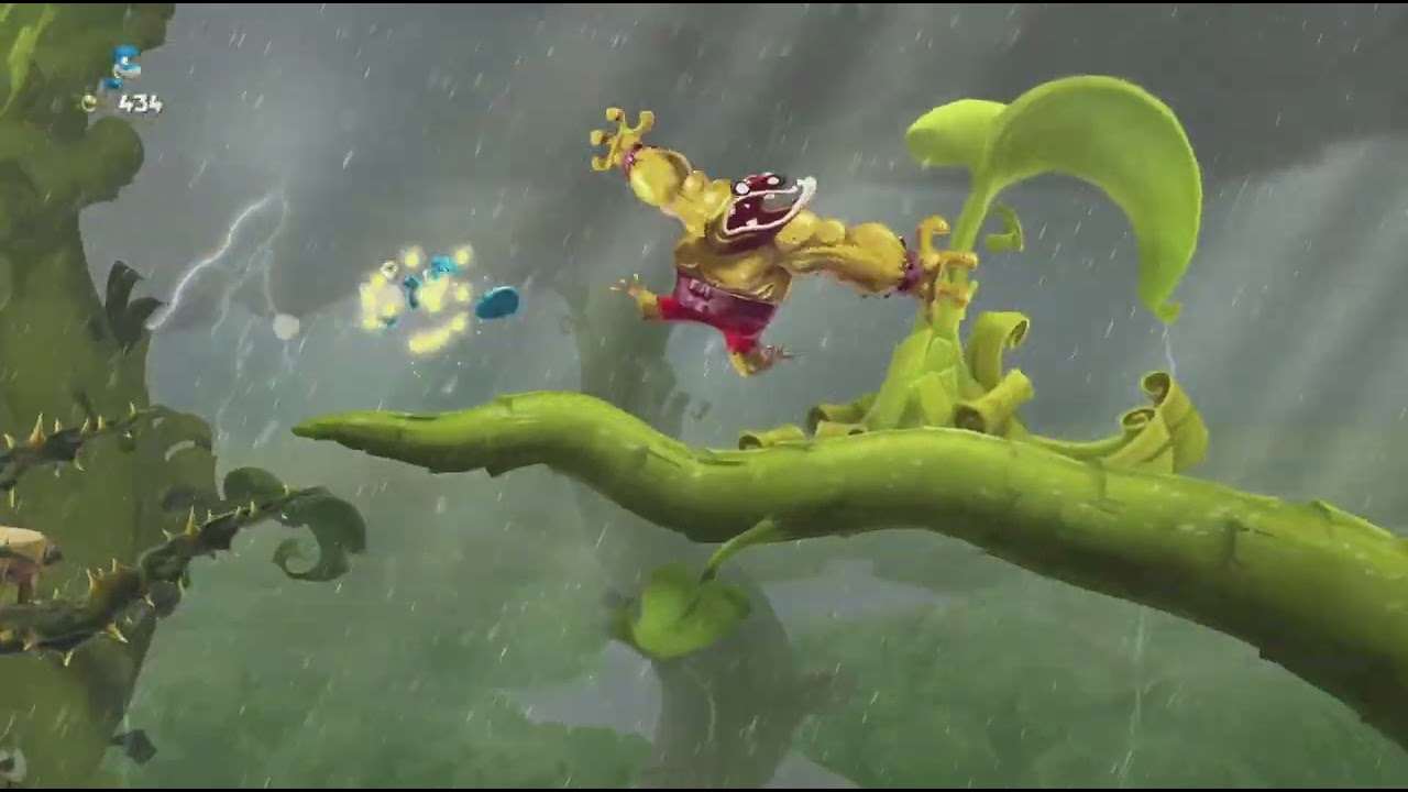 Rayman Legends castle rock orchestral chaos gloo gloo and marashi maddness