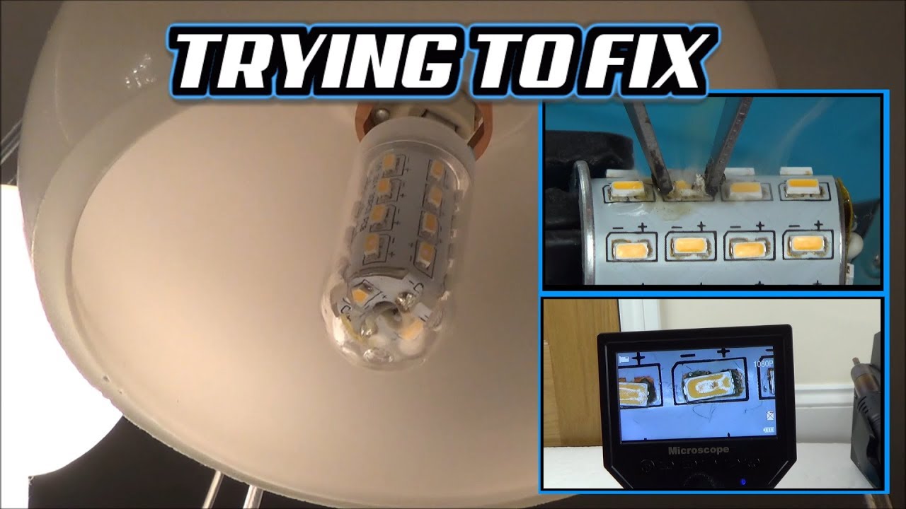 Trying to FIX: FAULTY G9 LED Lamps