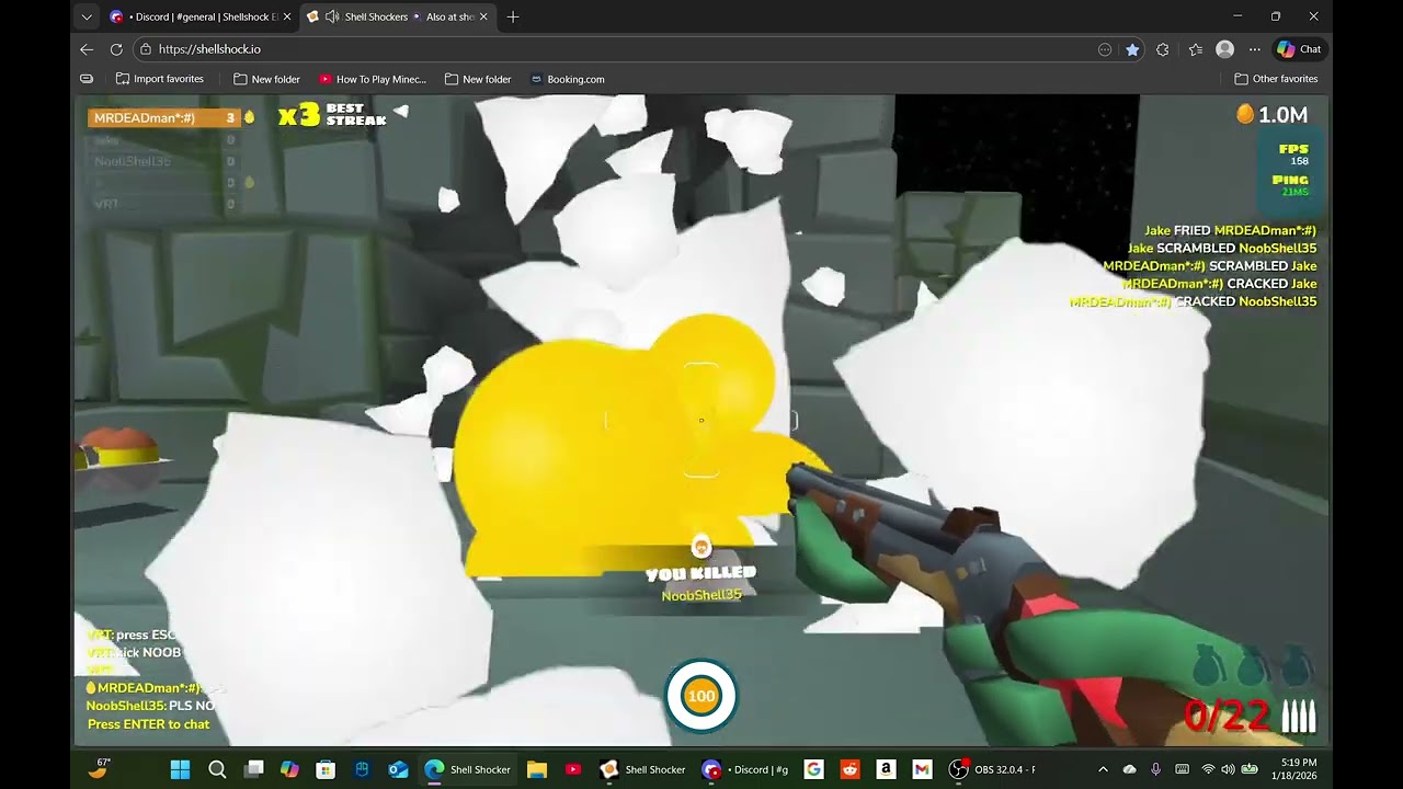 Interrupted 1v1 With Jake By NoobShell35