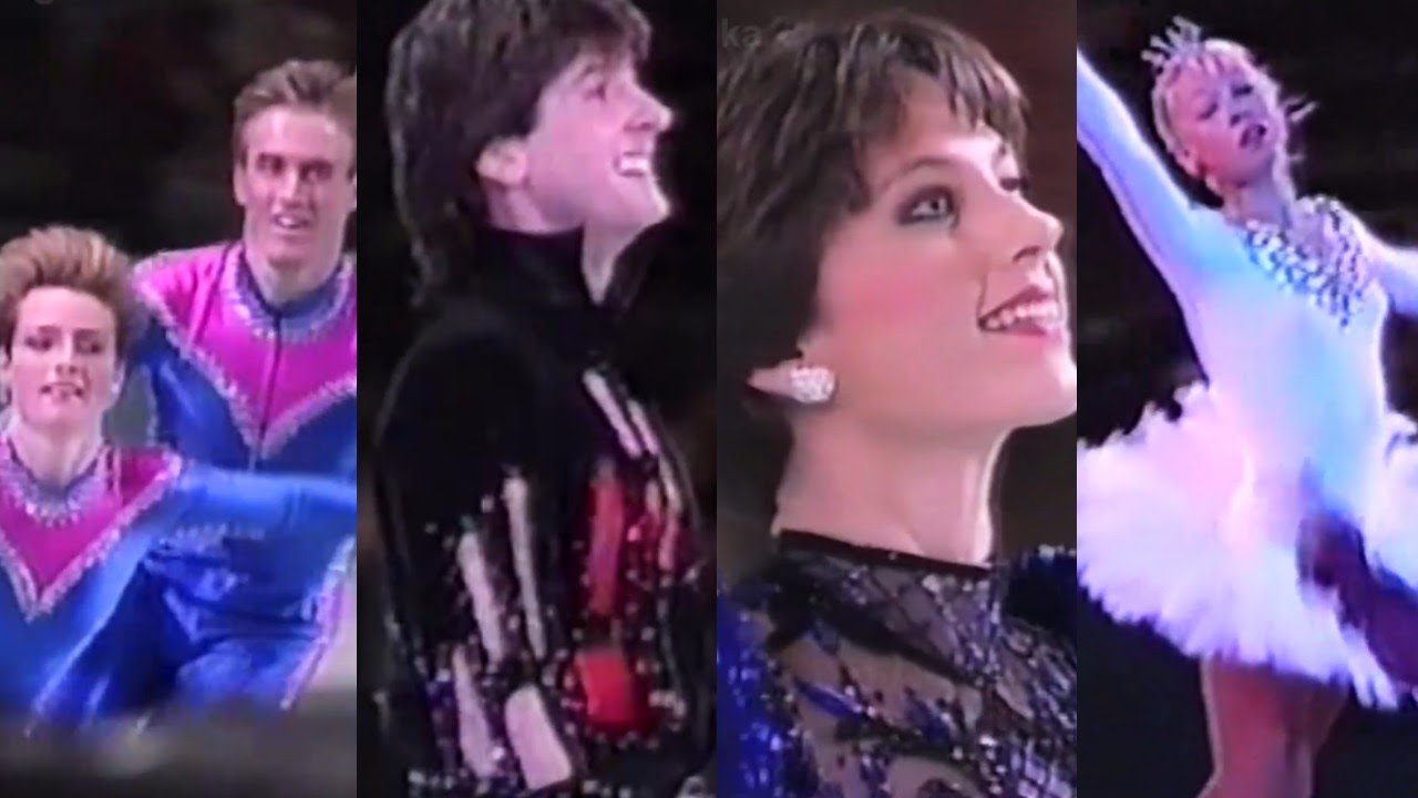 1987 World Pro Champs | Robin Cousins, Dorothy Hamill, Protopopovs, Toller Cranston, et al