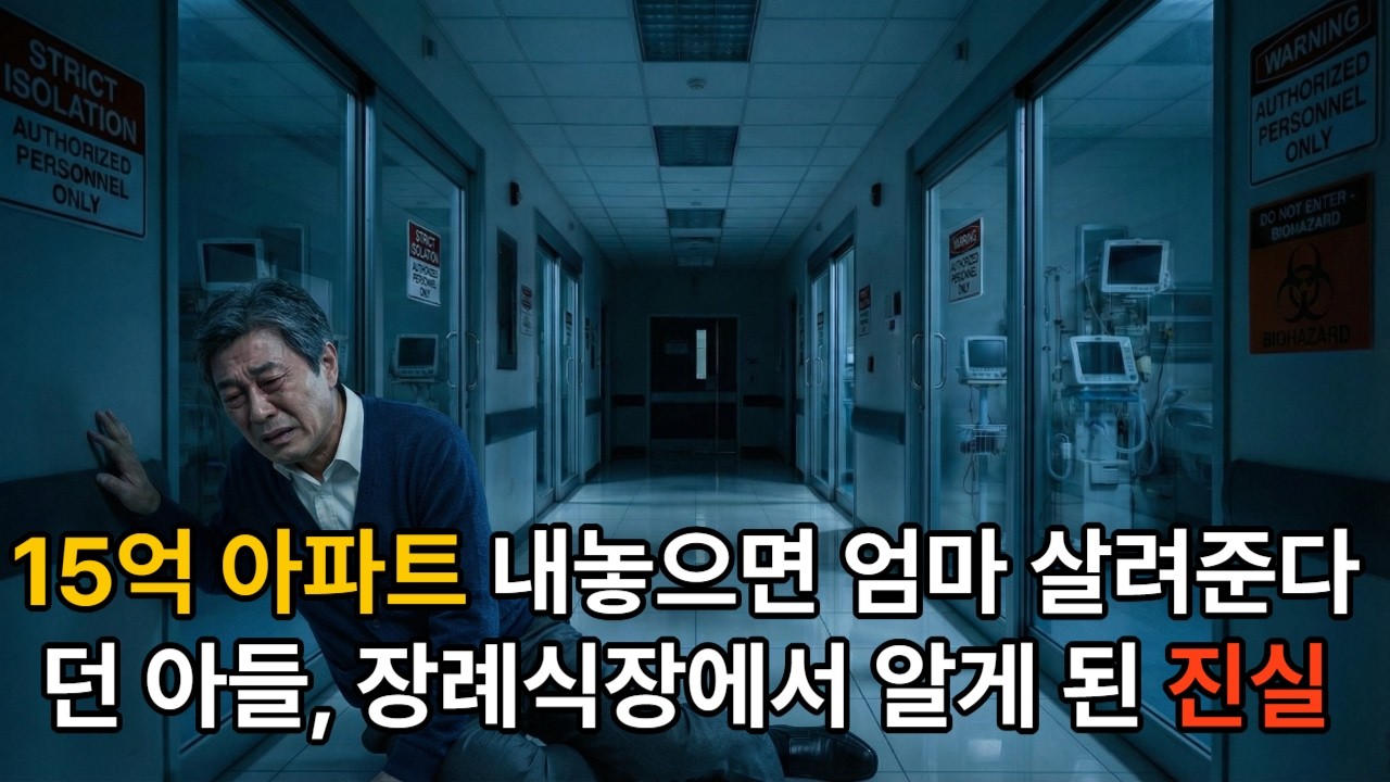 15억 아파트 내놓으면 엄마 살려준다던 아들, 장례식장에서 알게 된 진실