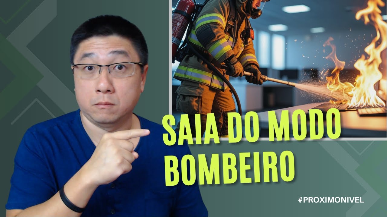 Como sair do MODO BOMBEIRO, ser um PROGRAMADOR MELHOR e evoluir na CARREIRA | PN001