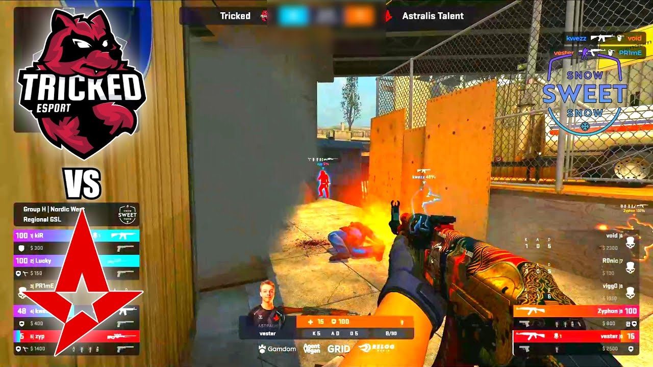 Tricked vs Astralis Talent - Snow Sweet Snow 2 | CSGO HIGHLIGHTS
