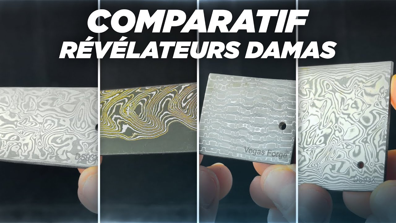 Traitement thermique et comparatif des révélateurs de damas !
