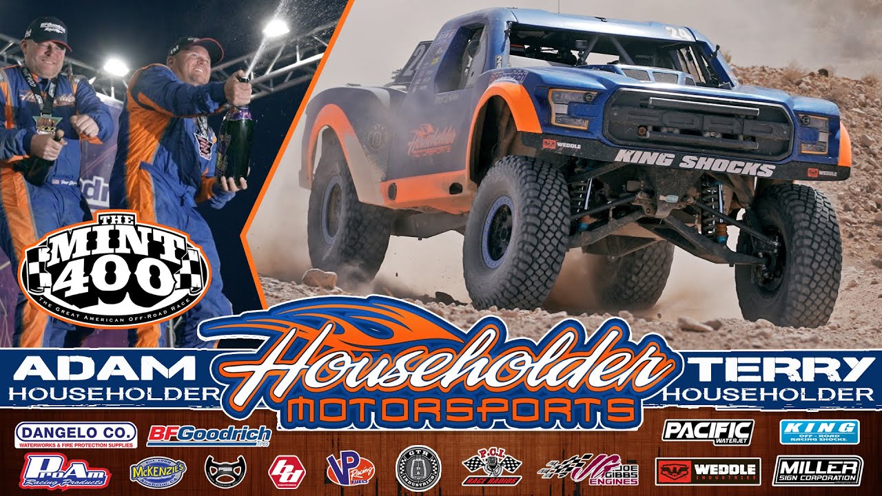 Householder Motorsports WINS Mint 400 2024