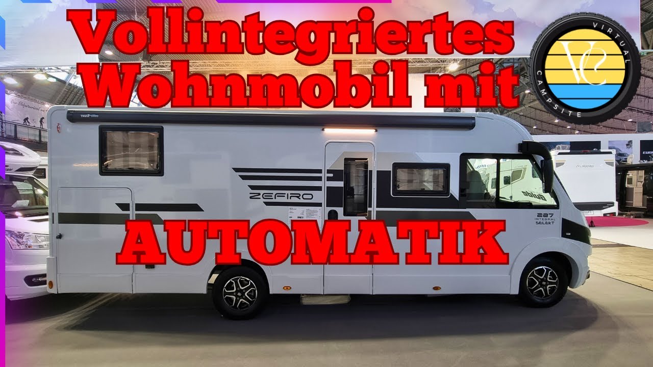 NEU 2025: Roller Team Zefiro 287 Integral &ndash; Vollintegriertes Wohnmobil mit Automatik & Solar!