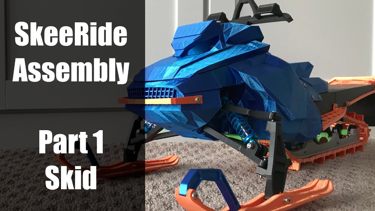 Сборка SkeeRide, часть 1 — Полозья