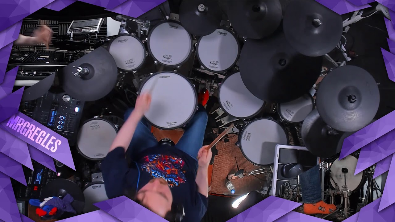 Crab Rave Drum Cover - Mrgregles