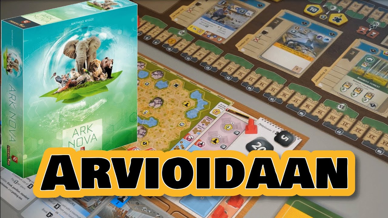 Ark Nova | Lautapelin arvostelu | Feuerland Spiele