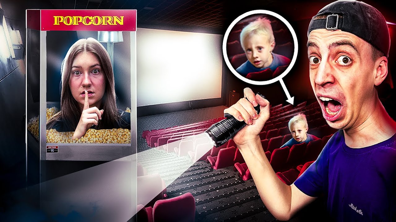 meine FREUNDIN BETRÜGT in 10.000€ KINO Hide and Seek 🍿😱