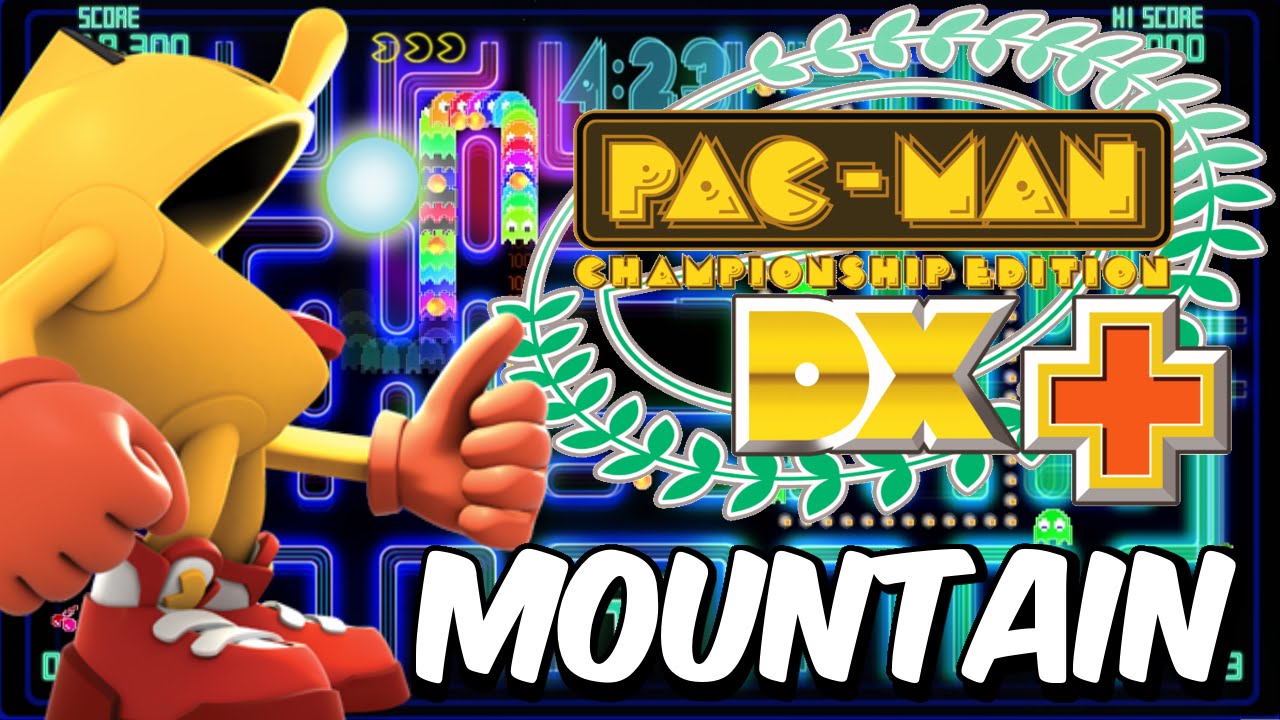 PAC-MAN Championship Edition DX+ - Mountain (DLC) - All Game Modes! | 720p60 |