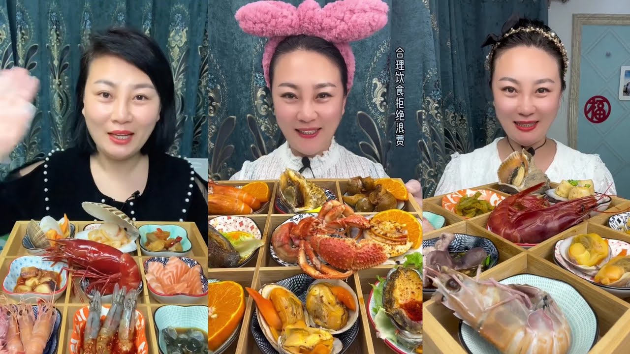 Yummy #340 Seafood 🦐, 🦪, 🐙🤤 🦐🦐. Shrimp  🦐 🦐 Oyster 🦪🦪 ...#mukbang #seafood #eatingshow 