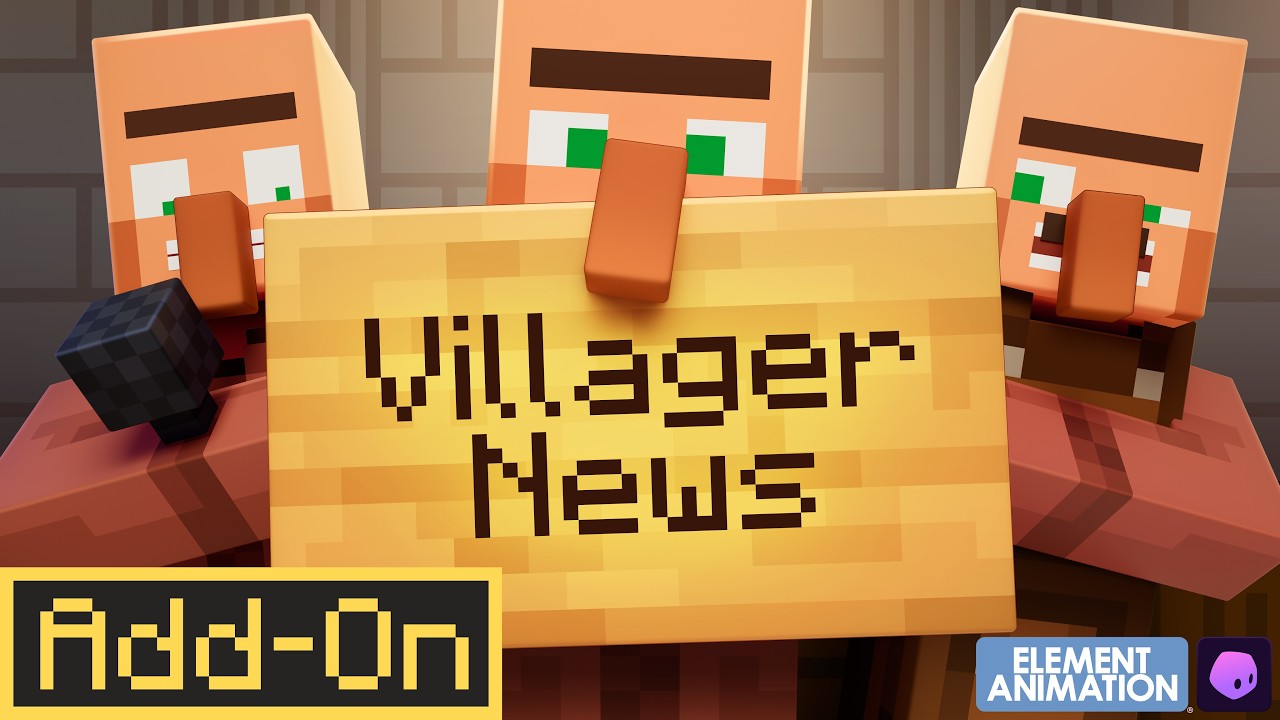 ДОПОЛНЕНИЕ VILLAGER NEWS | Официальный трейлер