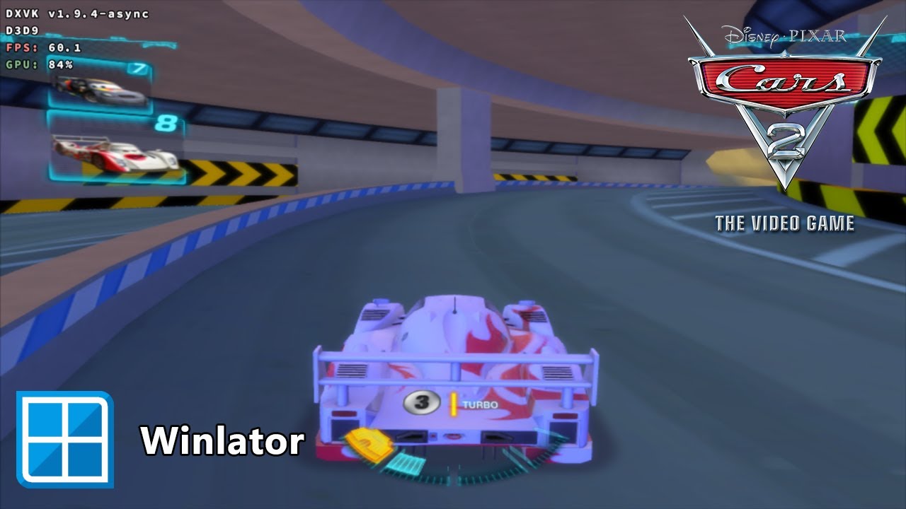 Winlator 10 | Gameplay Disney Pixar Cars 2: The Video Game | Snapdragon 6 Gen 1