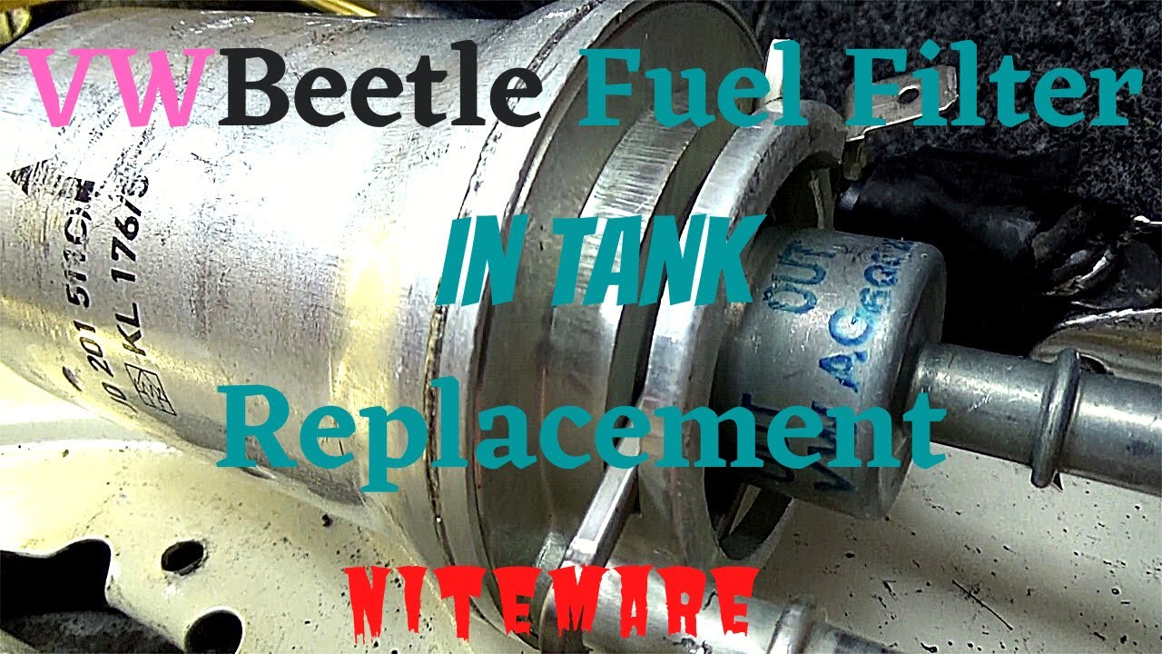 2008 VW Beetle Fuel Filter In Tank Replacement