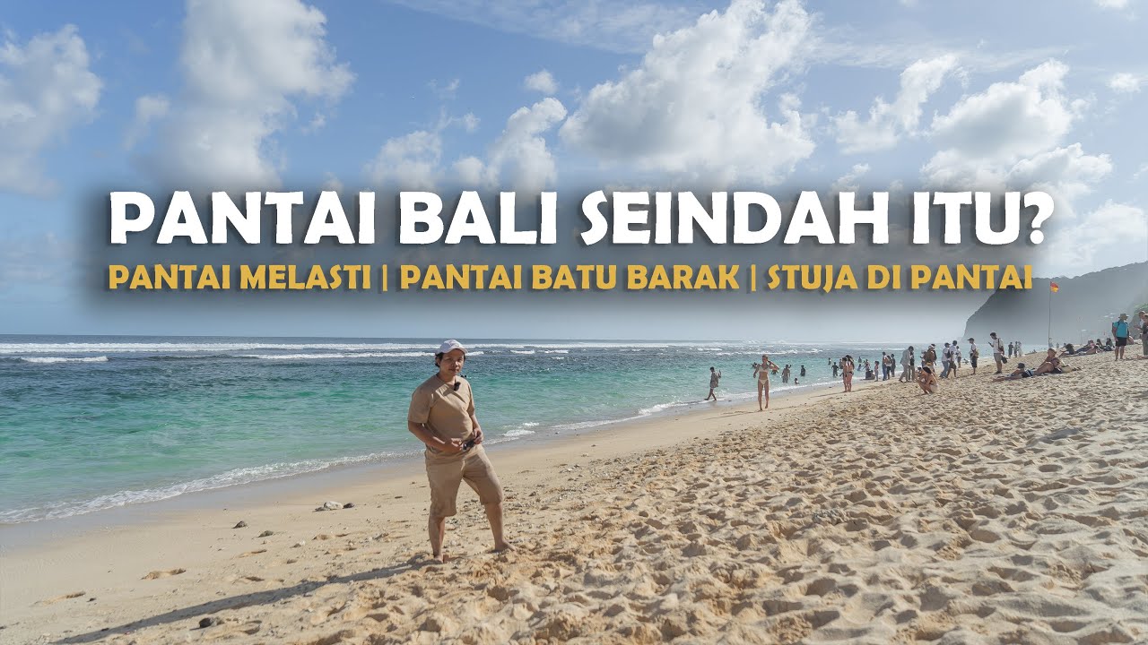 AFIFF VLOG #31 : BALI MEMANG TENTANG PANTAI | Stuja di Pantai | Pantai Batu Barak | Pantai Melasti