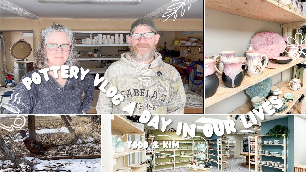 Join Todd and I, as we go about our Monday, in the pottery studio.