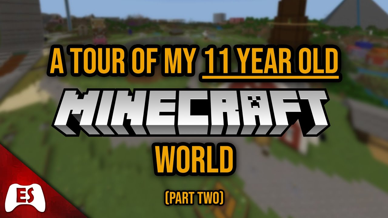 A Tour of my 11 Year Old Minecraft World
