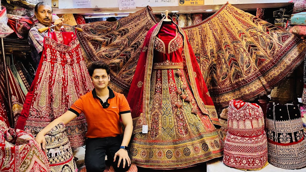 New wedding Dress lehenga Collection in Wholesale Price | wedding Lehenga | Chandni Chowk