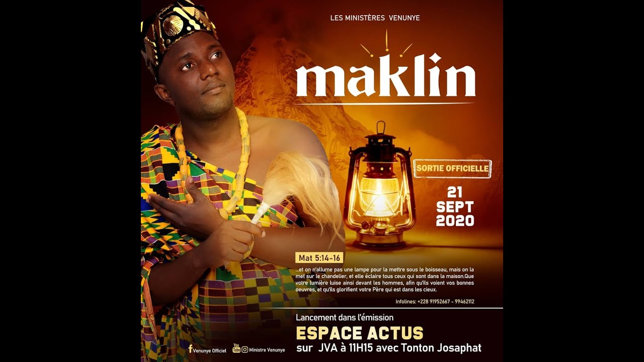 VENUNYE - MAKLIN - Clip officiel 2020 (TOGO)