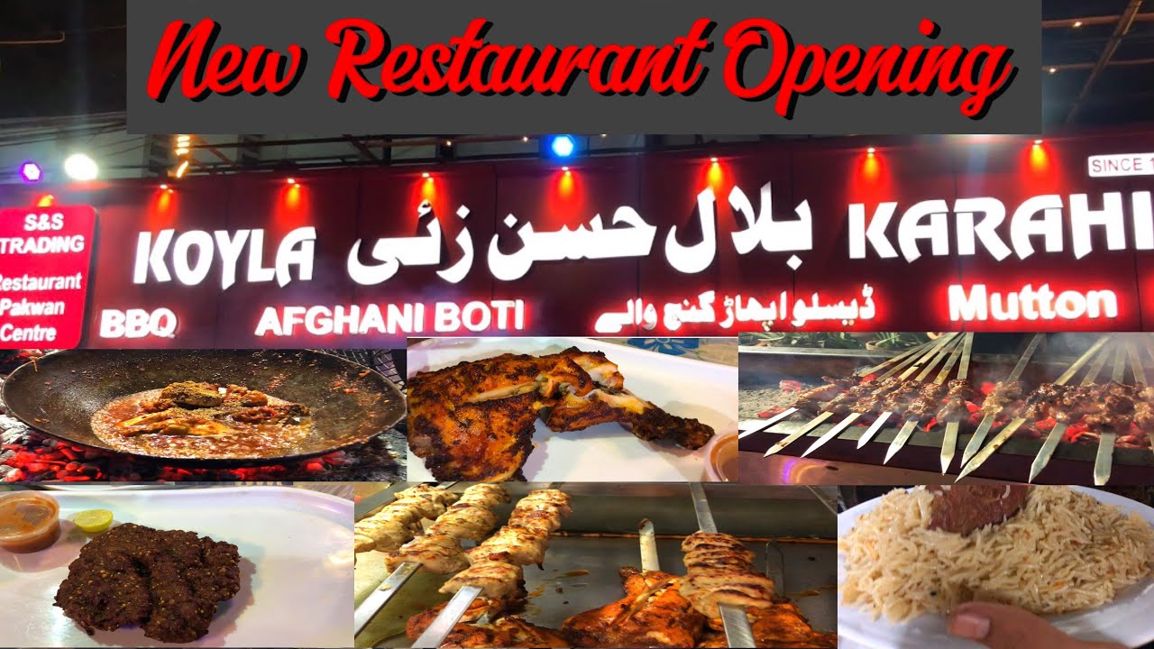 New Opening Bilal Hassan Zai Restaurant |Best Food | FB Area| #food #streetfood #foodie #world #asia