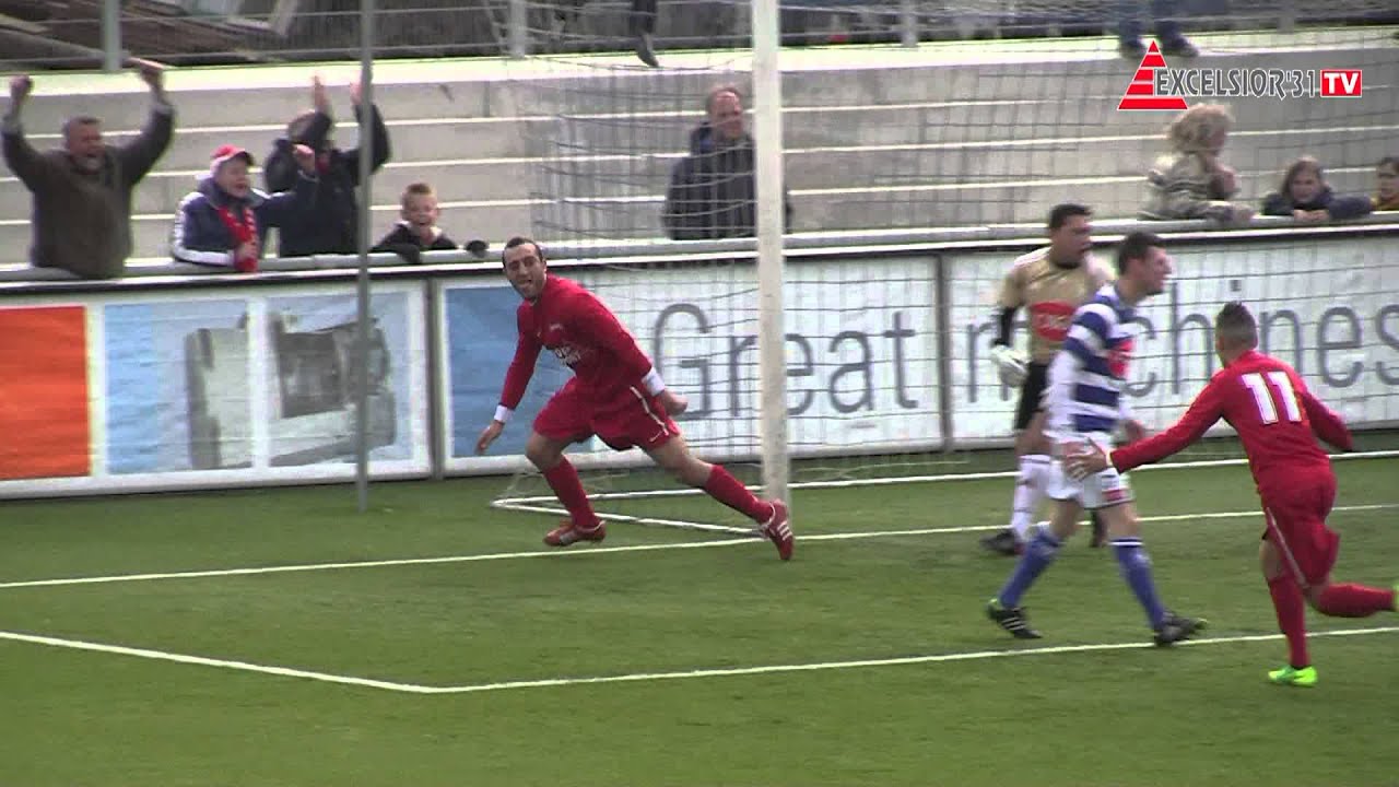 De 2-3 (in blessuretijd) van Amanuel Isa (Spakenburg - Excelsior'31)