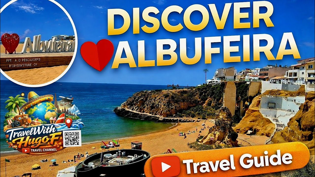 🇵🇹 🚶 ALBUFEIRA WALKING TOUR | Discover the Algarve's Vibrant Heart (4K Ultra HD) @TravelwithHugoF 
