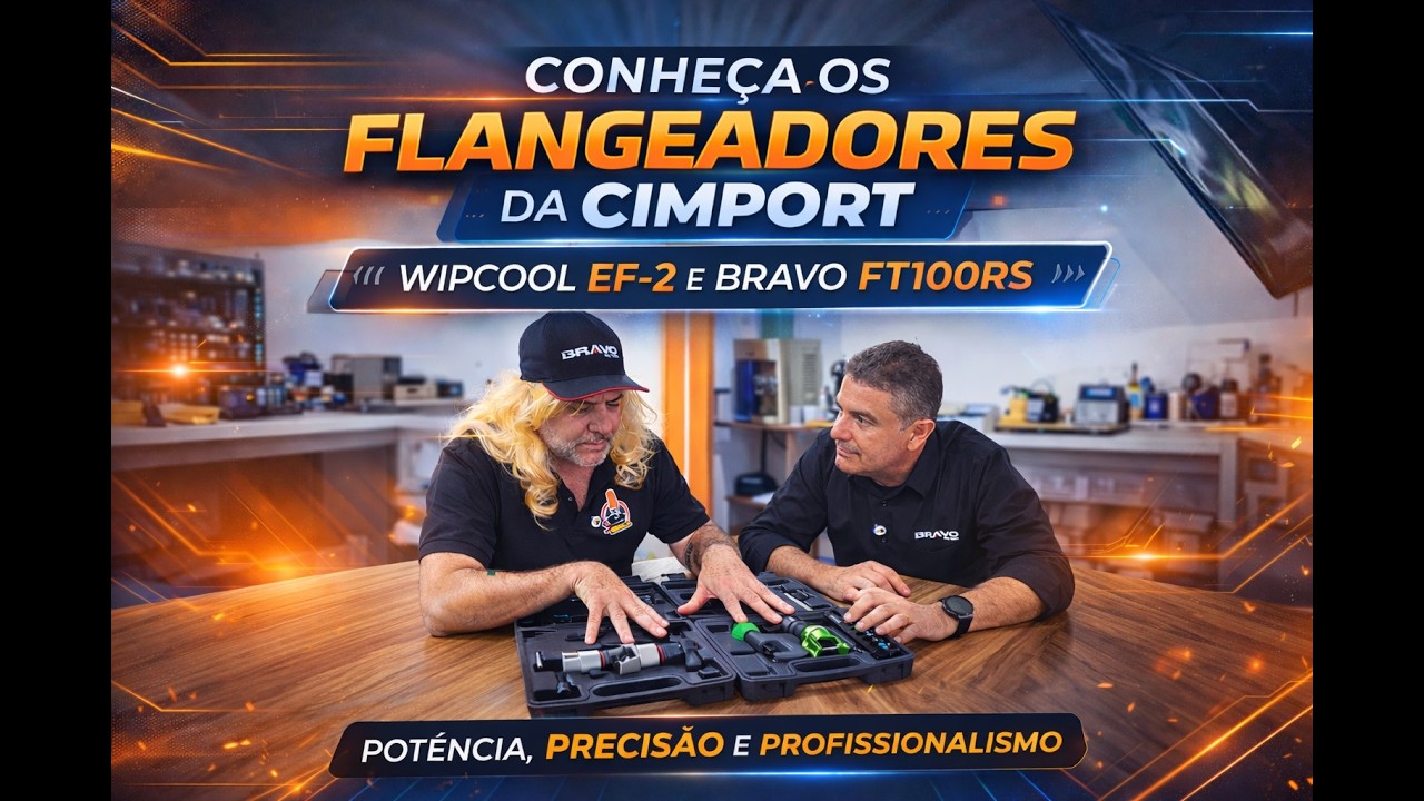 Flangeador Wipcool EF-2 x Bravo FT100R: Qual escolher? 🛠️ Comparativo completo
