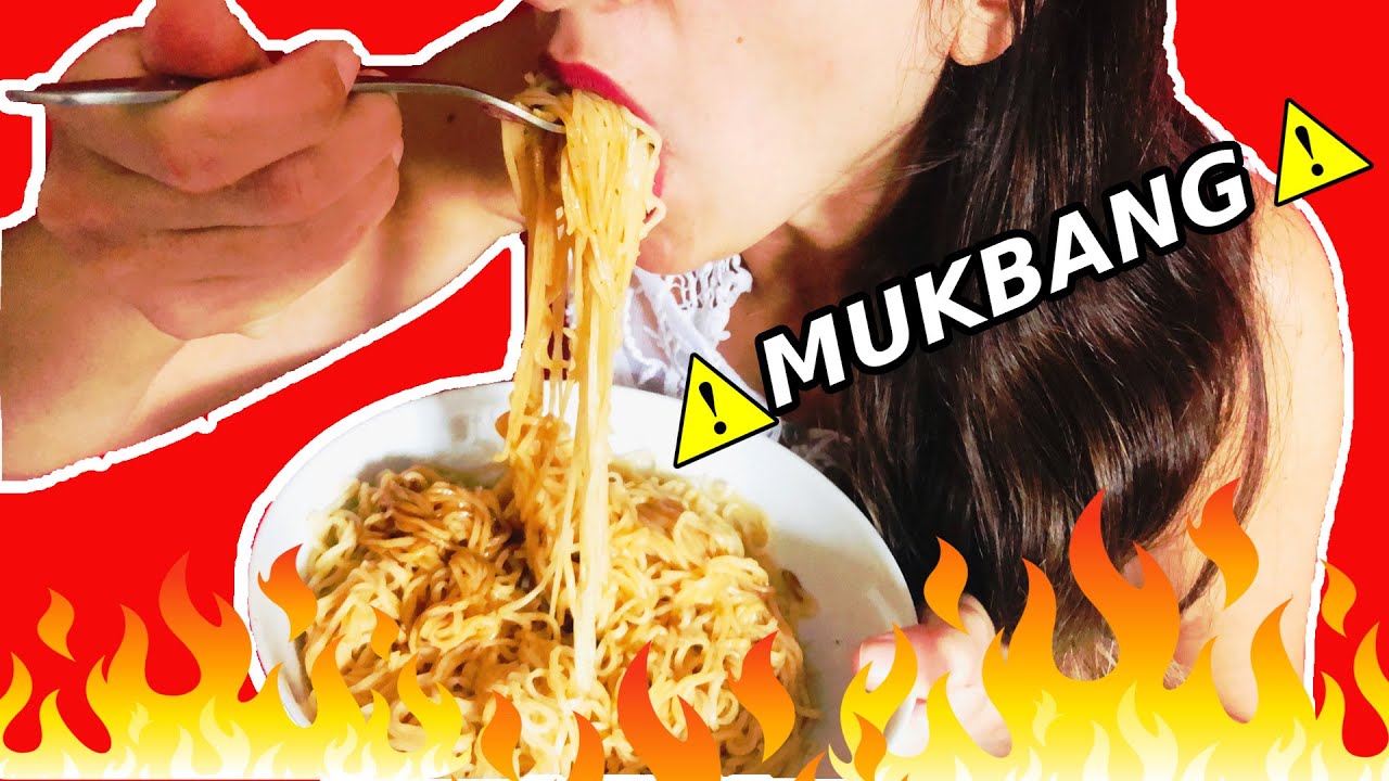 ASMR FRANCAIS 🎧 | MUKBANG SPICY NOODLES CHALLENGE 🔥🔥🔥 (dégustation, bruits de bouche)