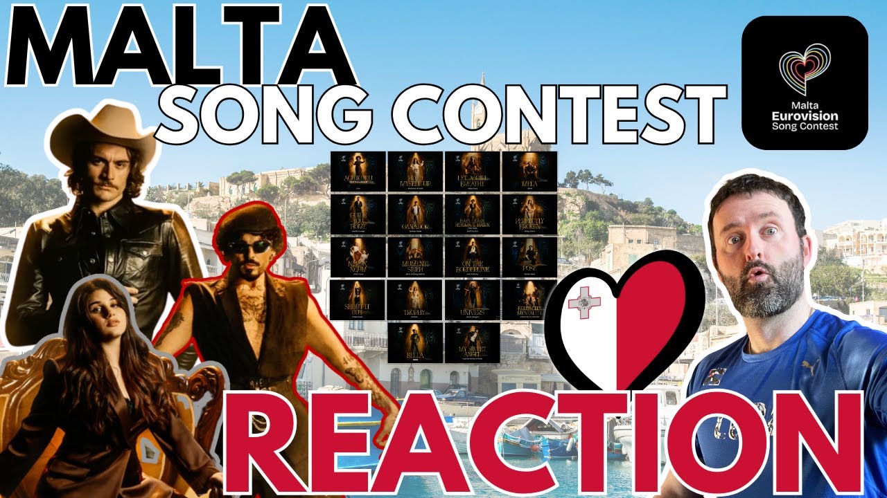 🇲🇹 Malta Song Contest 2026 ALL 18 Songs REACTION & ANALYSIS | Eurovision 2026 🇲🇹
