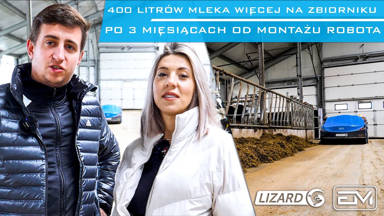 Jak zwiększyliśmy wydajność mleczną o 400 litrów na odbiór | EM LIZARD to rewolucja w gospodarstwie