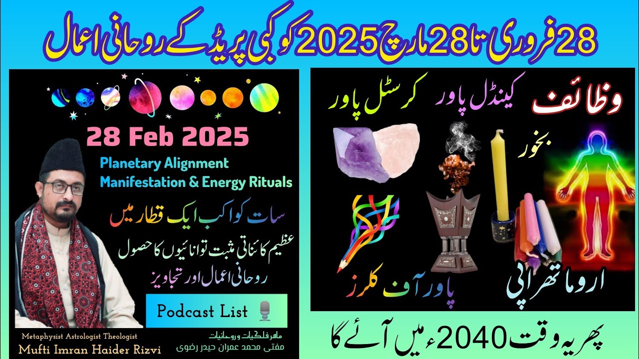 Planetary Alignment Manifestation & Energy Rituals 28 Feb to 28 March | 7 Tips By Astrologer Rizvi