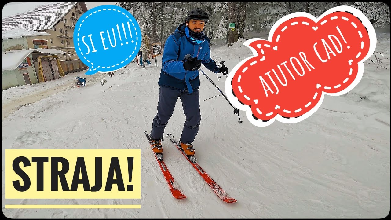 Prima dată la SKI❗ si prima lectie de Ski la Straja.