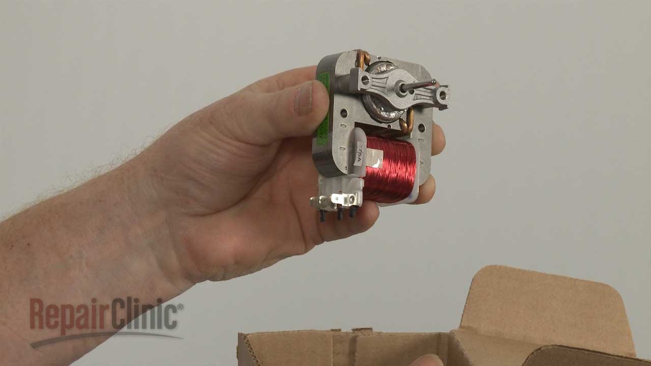 GE Microwave Cooling Fan Motor Replacement #WB26X10262