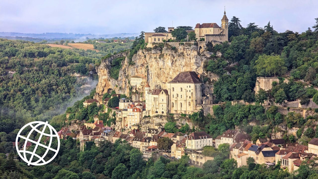 Rocamadour: France's Medieval Sanctuary Clinging to the Cliff  [Amazing Places 4K]